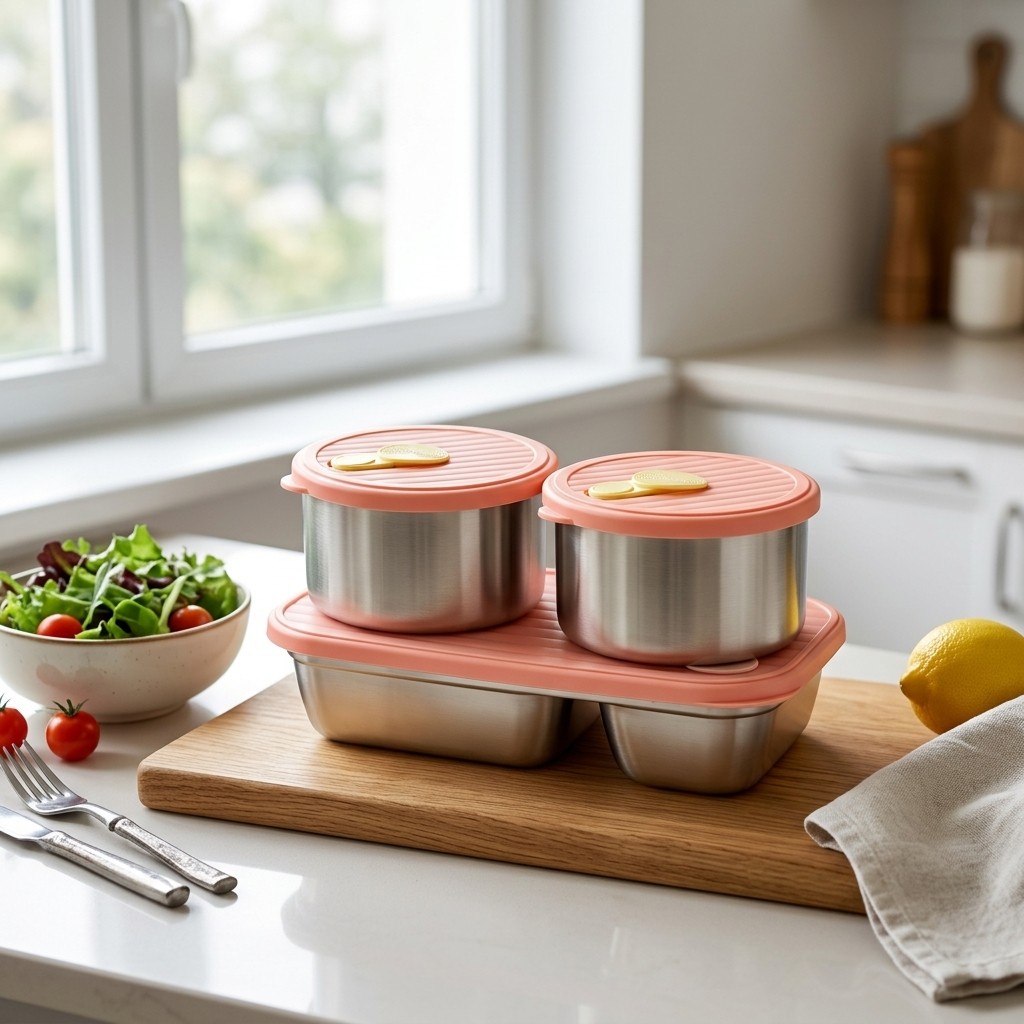 Conjunto de Marmitas de Aço In - Food Storage 30 Years avaliação e preço