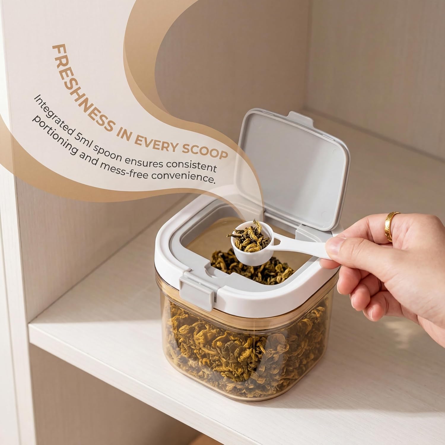 Conjunto de 2 Latas de Café co - Food Storage With Scoop avaliação e preço