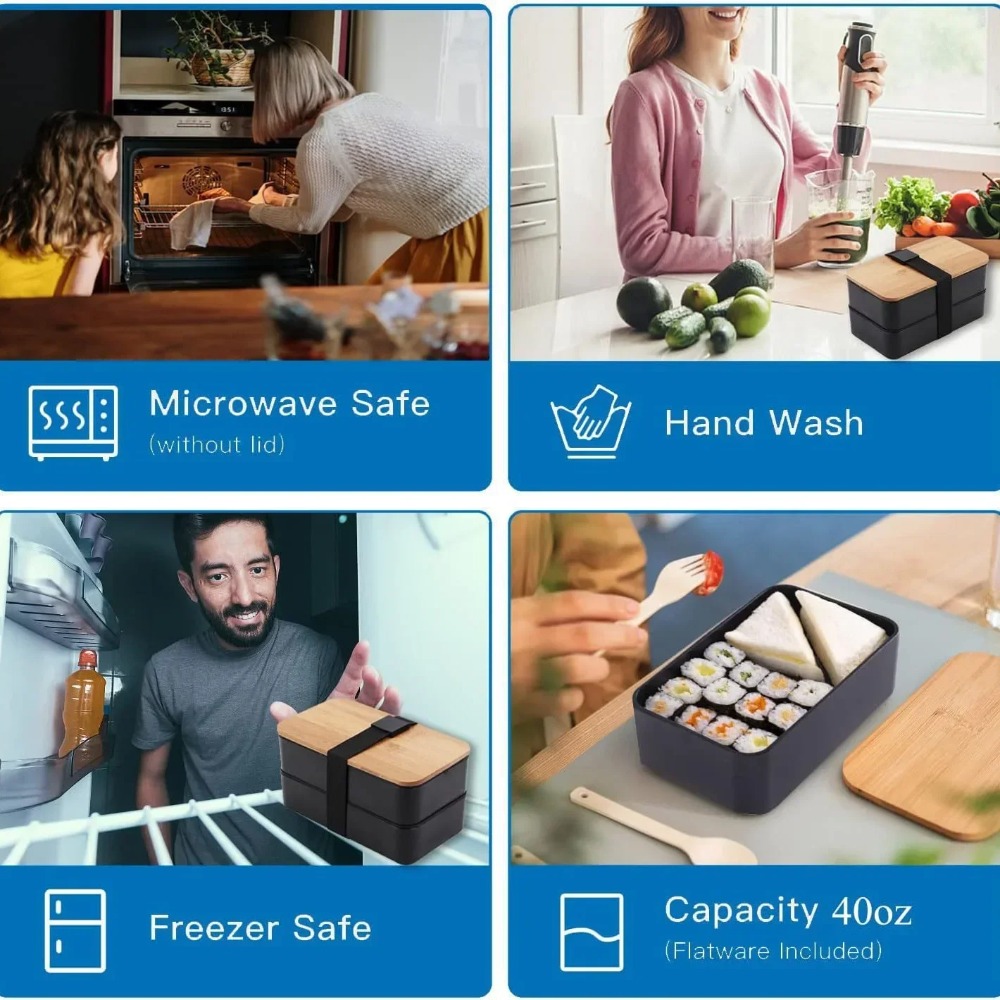 Marmita Bento para Adultos, Co - Food Storage 30 Years avaliação e preço